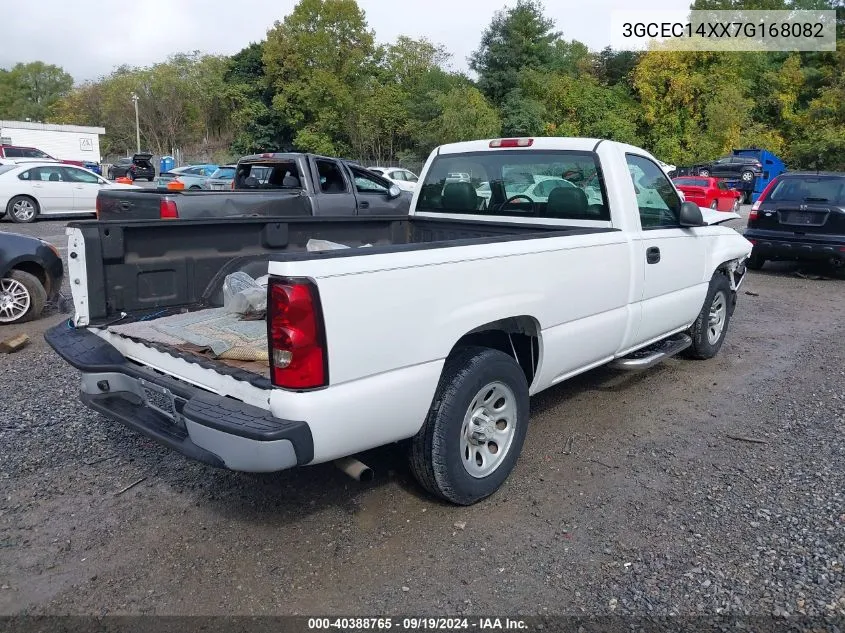 2007 Chevrolet Silverado 1500 Classic Work Truck VIN: 3GCEC14XX7G168082 Lot: 40388765