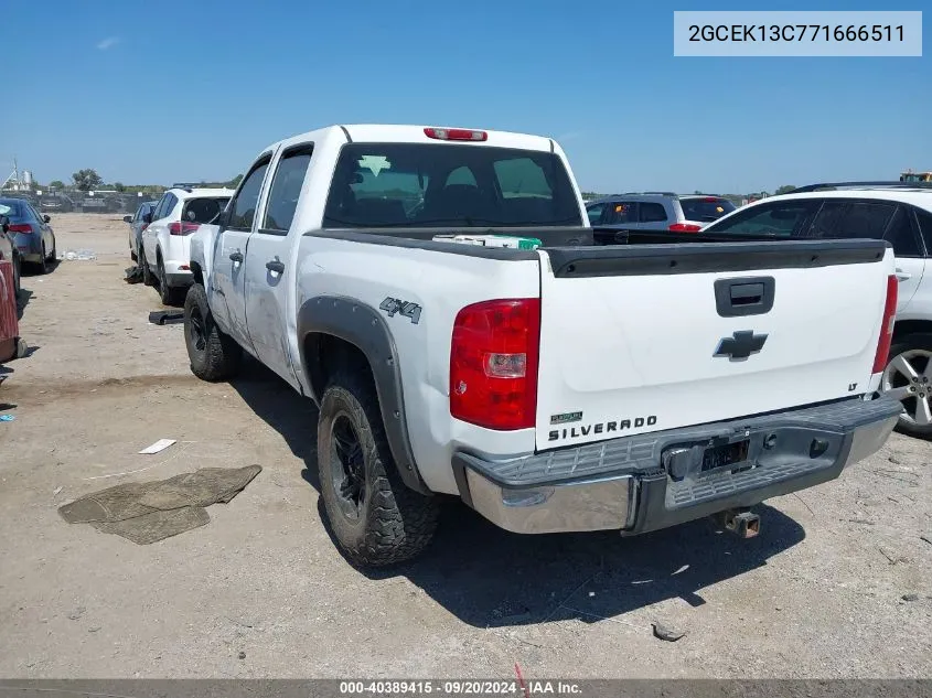 2007 Chevrolet Silverado 1500 Work Truck VIN: 2GCEK13C771666511 Lot: 40389415