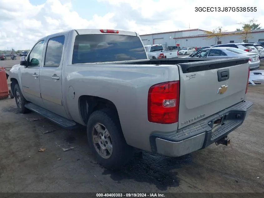 3GCEC13J87G538555 2007 Chevrolet Silverado 1500 Ltz