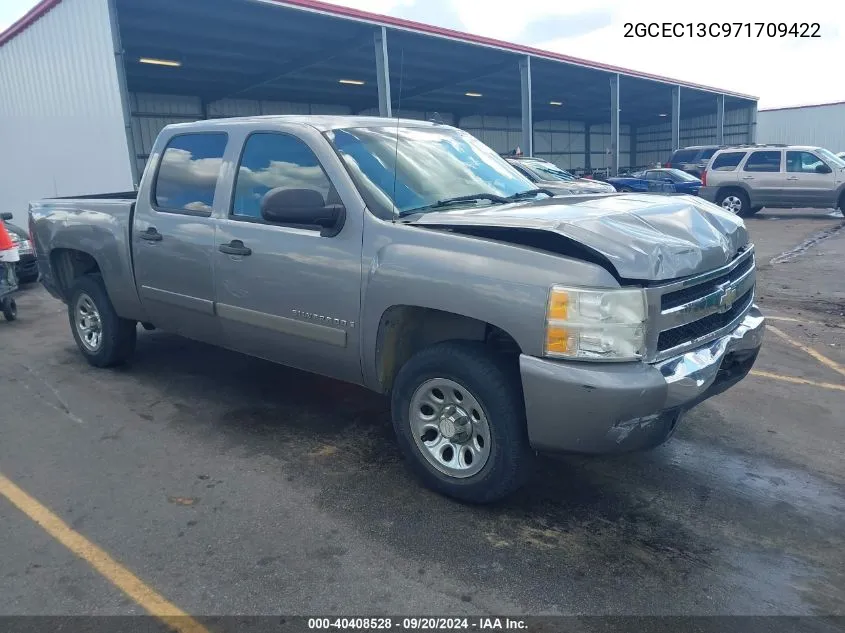 2007 Chevrolet Silverado 1500 Ls VIN: 2GCEC13C971709422 Lot: 40408528