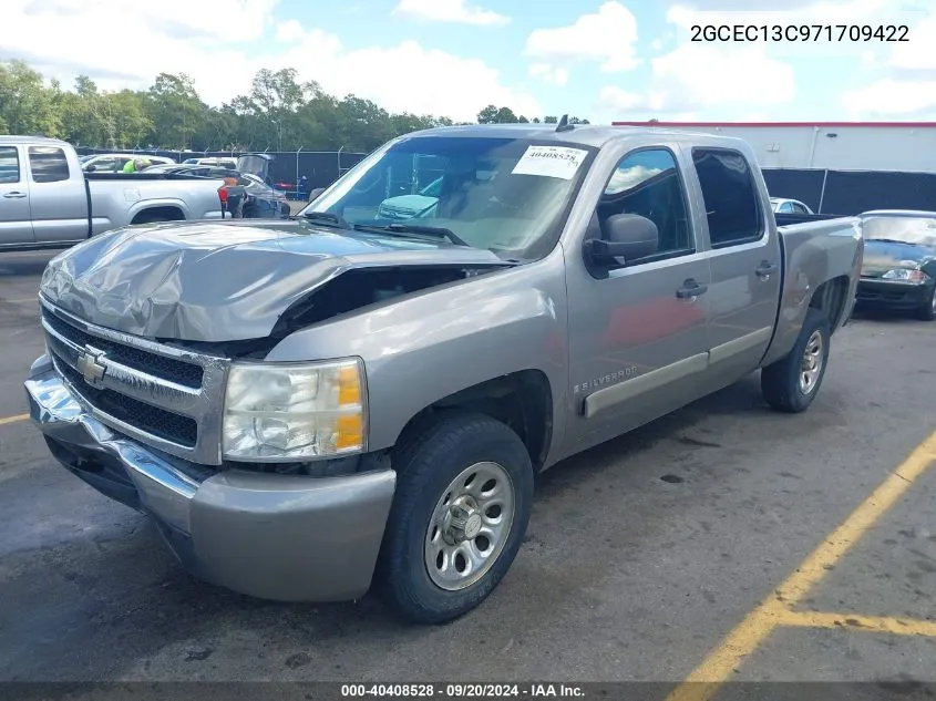 2007 Chevrolet Silverado 1500 Ls VIN: 2GCEC13C971709422 Lot: 40408528