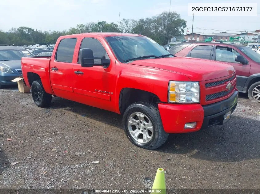 2007 Chevrolet Silverado 1500 Lt1 VIN: 2GCEC13C571673177 Lot: 40412390