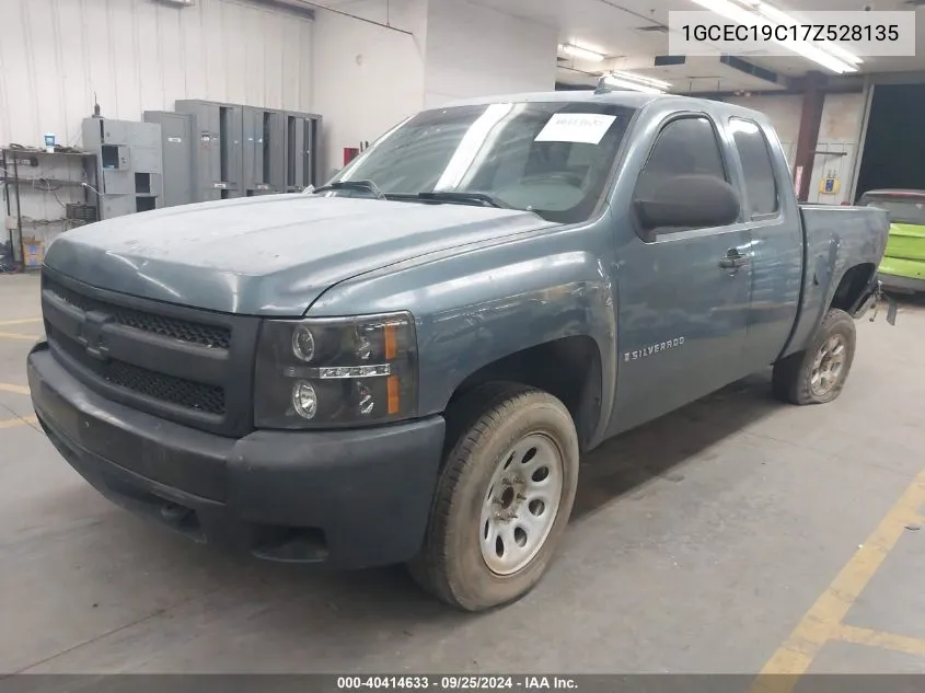 1GCEC19C17Z528135 2007 Chevrolet Silverado 1500 Work Truck