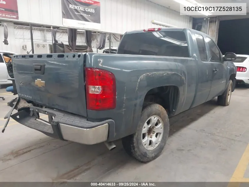 1GCEC19C17Z528135 2007 Chevrolet Silverado 1500 Work Truck