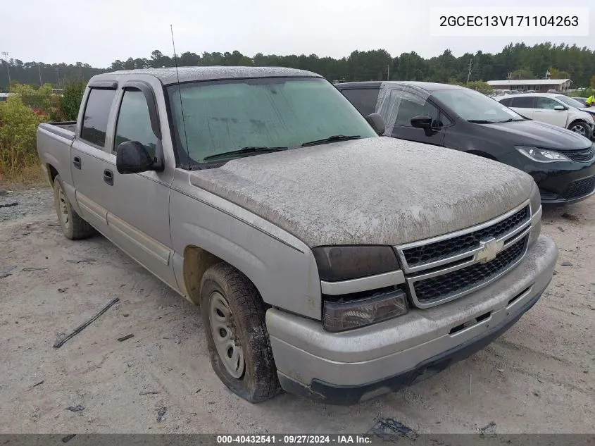 2007 Chevrolet Silverado 1500 Classic Ls VIN: 2GCEC13V171104263 Lot: 40432541