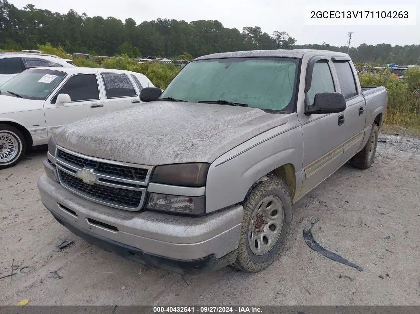 2007 Chevrolet Silverado 1500 Classic Ls VIN: 2GCEC13V171104263 Lot: 40432541