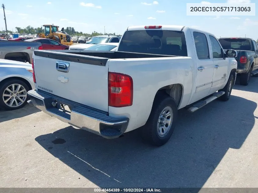 2007 Chevrolet Silverado 1500 Ls VIN: 2GCEC13C571713063 Lot: 40454389