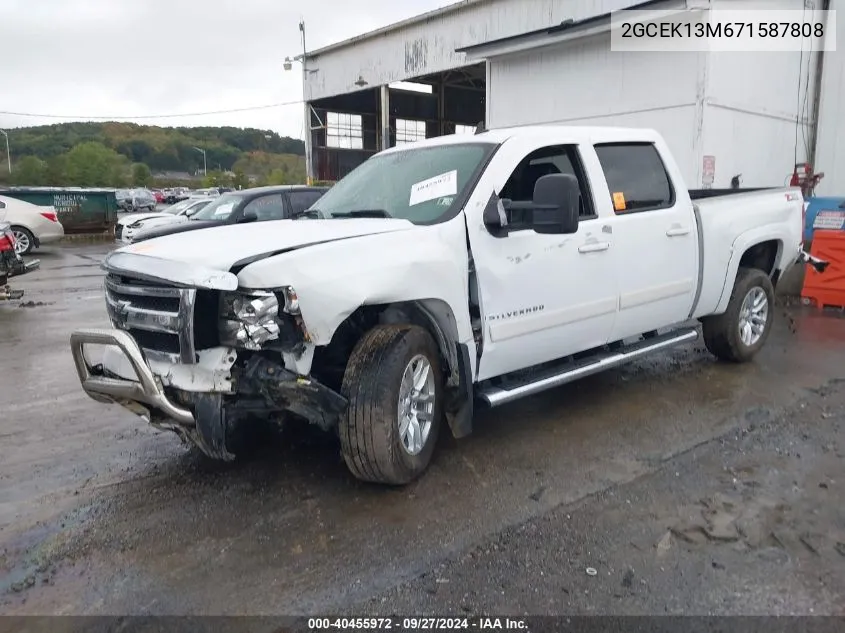 2007 Chevrolet Silverado 1500 Ltz VIN: 2GCEK13M671587808 Lot: 40455972