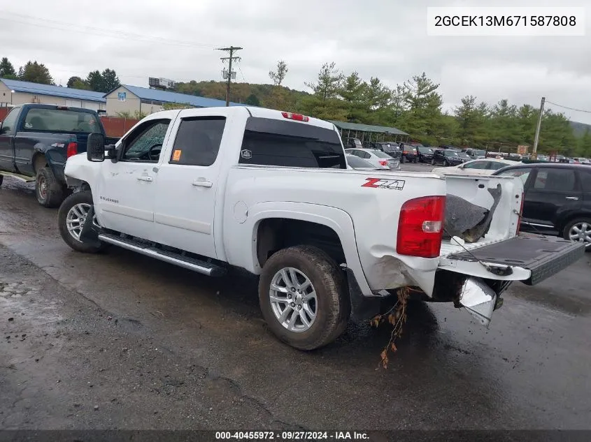 2007 Chevrolet Silverado 1500 Ltz VIN: 2GCEK13M671587808 Lot: 40455972