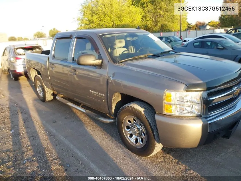 3GCEK13C37G512465 2007 Chevrolet Silverado 1500 Lt1