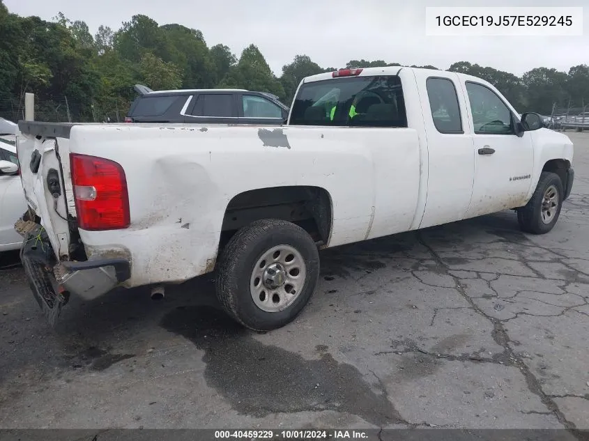 1GCEC19J57E529245 2007 Chevrolet Silverado 1500 C1500