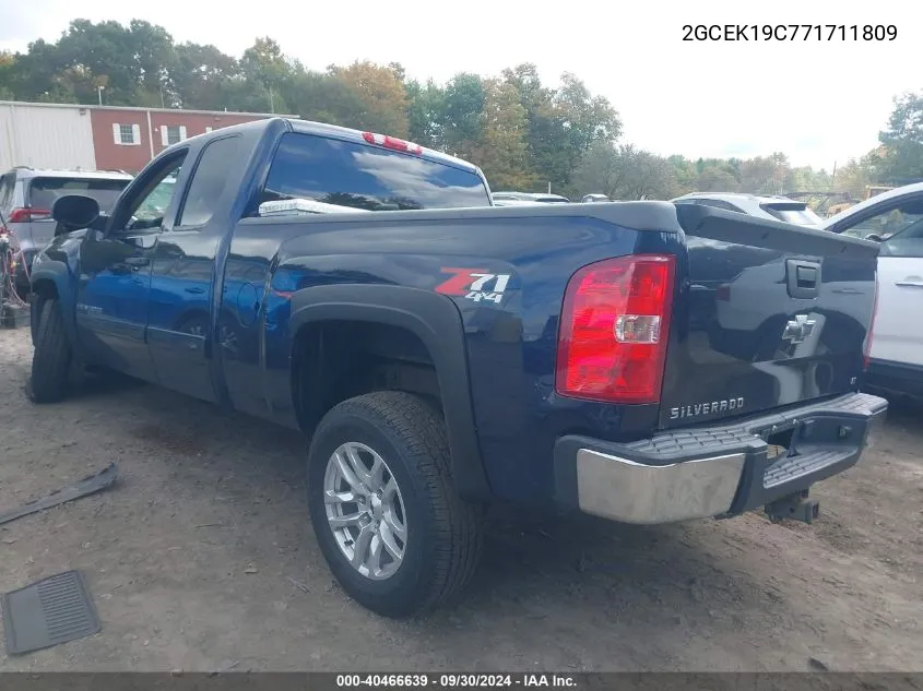 2GCEK19C771711809 2007 Chevrolet Silverado 1500 K1500