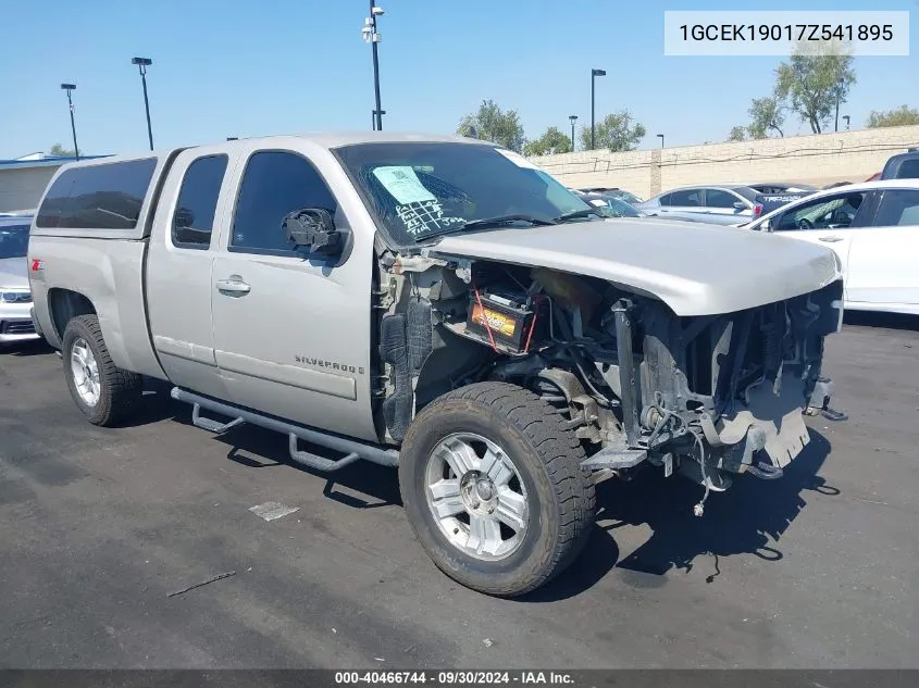 2007 Chevrolet Silverado 1500 Ltz VIN: 1GCEK19017Z541895 Lot: 40466744