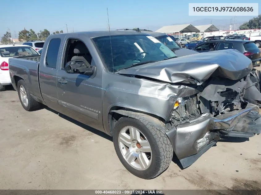 1GCEC19J97Z608636 2007 Chevrolet Silverado 1500 Lt1