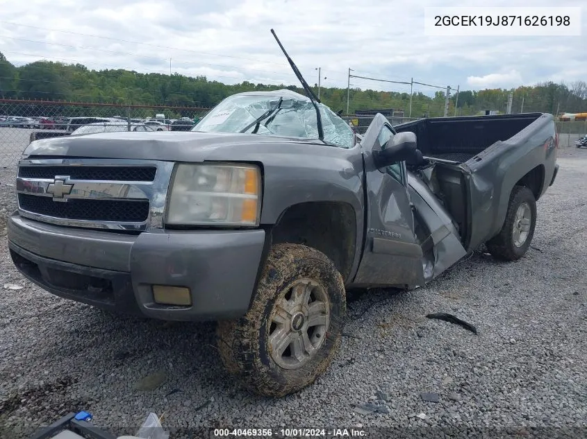 2GCEK19J871626198 2007 Chevrolet Silverado 1500 Ltz