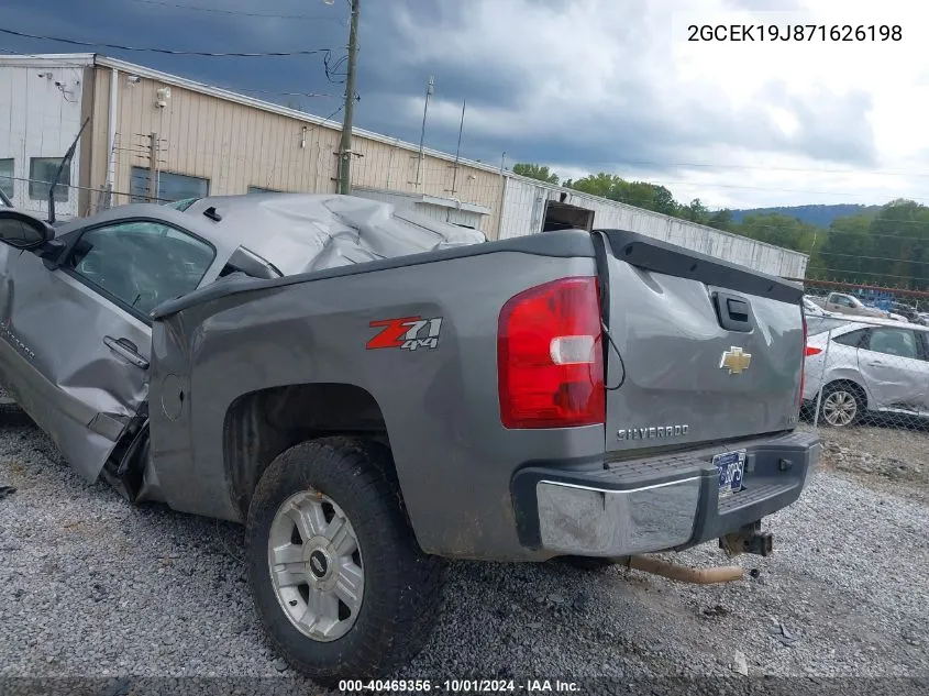 2007 Chevrolet Silverado 1500 Ltz VIN: 2GCEK19J871626198 Lot: 40469356