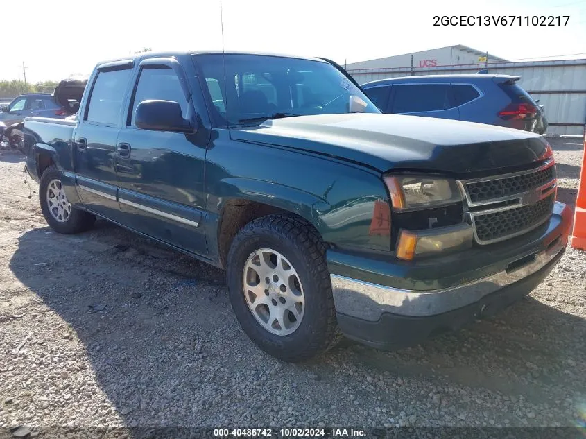 2007 Chevrolet Silverado 1500 Classic Ls VIN: 2GCEC13V671102217 Lot: 40485742