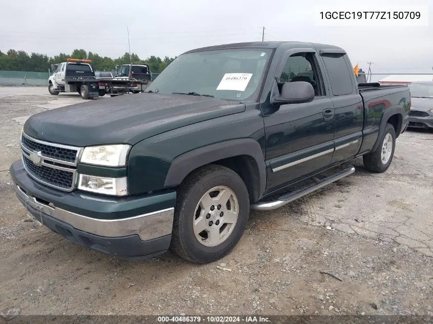 2007 Chevrolet Silverado 1500 Classic Lt1 VIN: 1GCEC19T77Z150709 Lot: 40486379