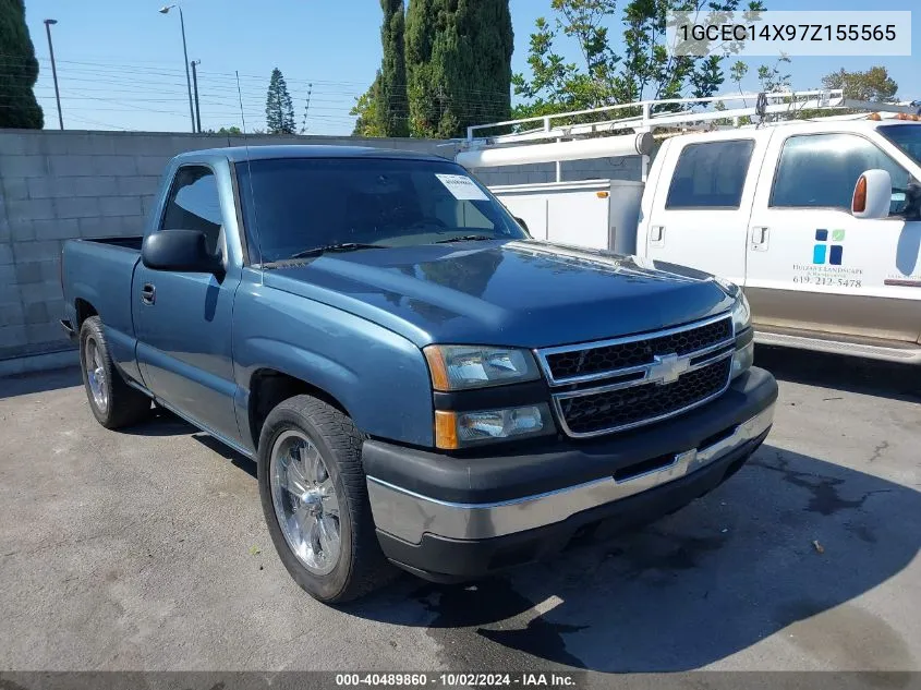 1GCEC14X97Z155565 2007 Chevrolet Silverado 1500 Classic Work Truck