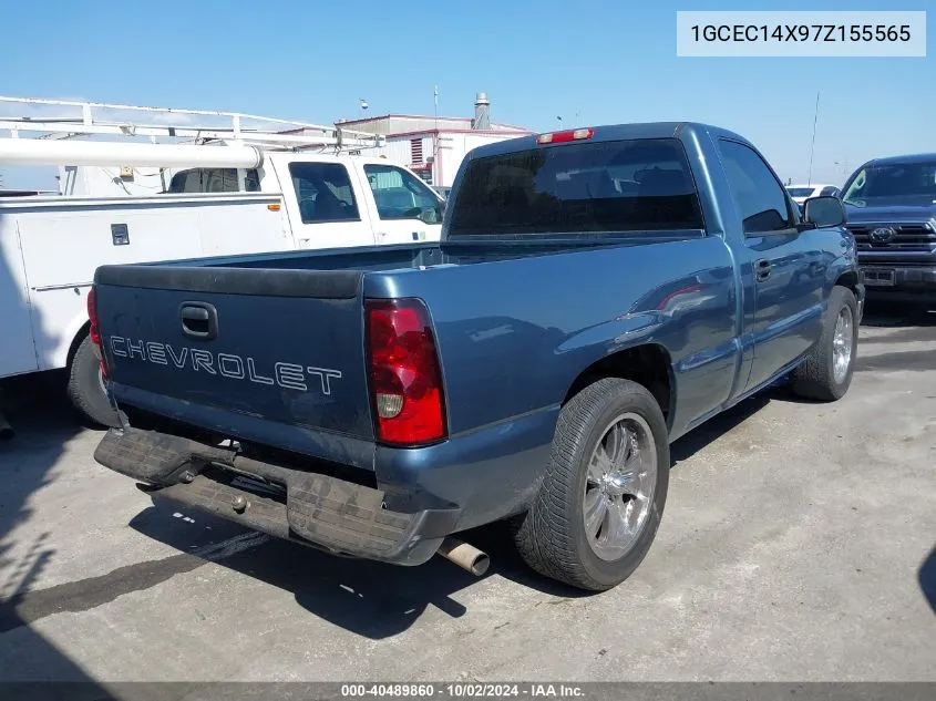 1GCEC14X97Z155565 2007 Chevrolet Silverado 1500 Classic Work Truck