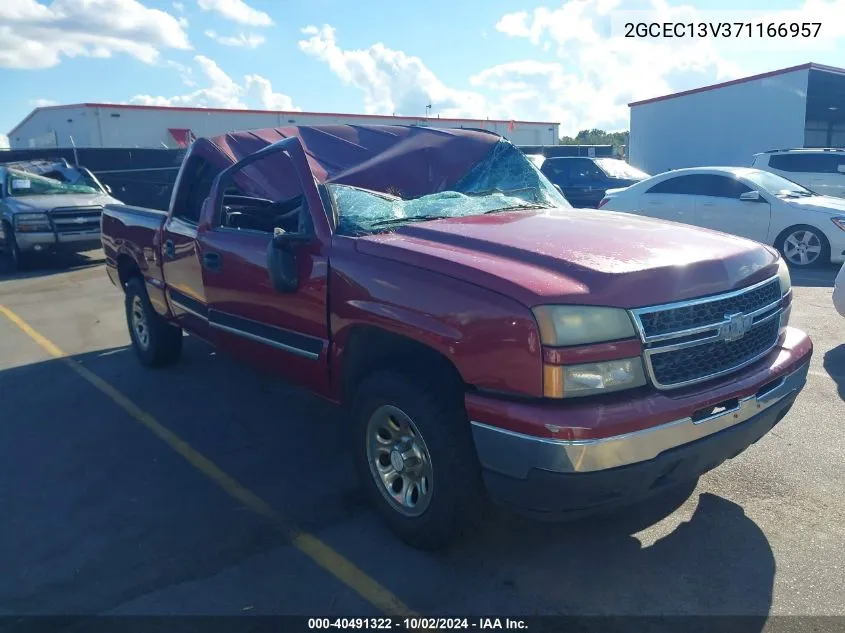 2007 Chevrolet Silverado 1500 Classic Ls VIN: 2GCEC13V371166957 Lot: 40491322