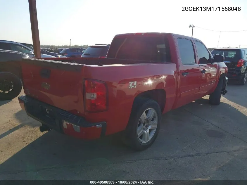 2007 Chevrolet Silverado 1500 Lt1 VIN: 2GCEK13M171568048 Lot: 40506589