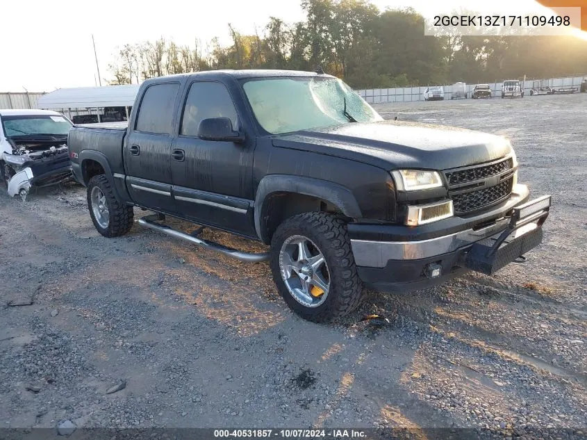 2007 Chevrolet Silverado K1500 Classic Crew Cab VIN: 2GCEK13Z171109498 Lot: 40531857