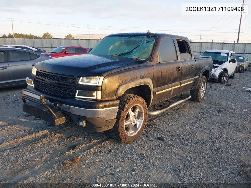 2007 Chevrolet Silverado K1500 Classic Crew Cab VIN: 2GCEK13Z171109498 Lot: 40531857