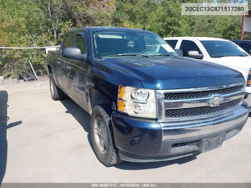 2007 Chevrolet Silverado 1500 Work Truck VIN: 2GCEC13C871517280 Lot: 40567312