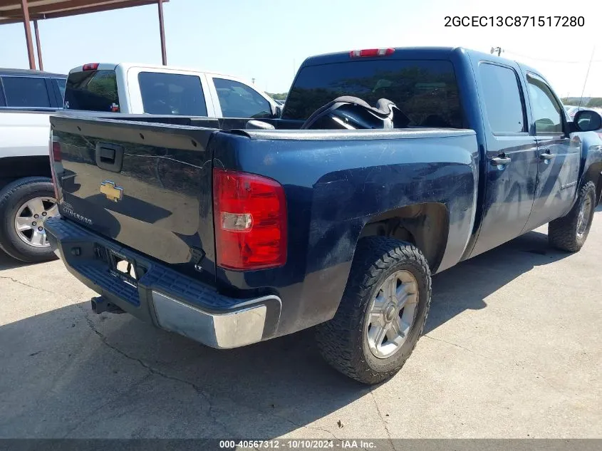 2007 Chevrolet Silverado 1500 Work Truck VIN: 2GCEC13C871517280 Lot: 40567312