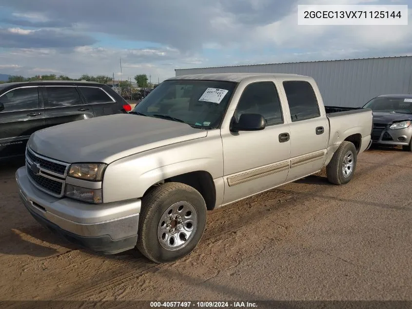 2007 Chevrolet Silverado 1500 Classic Ls VIN: 2GCEC13VX71125144 Lot: 40577497