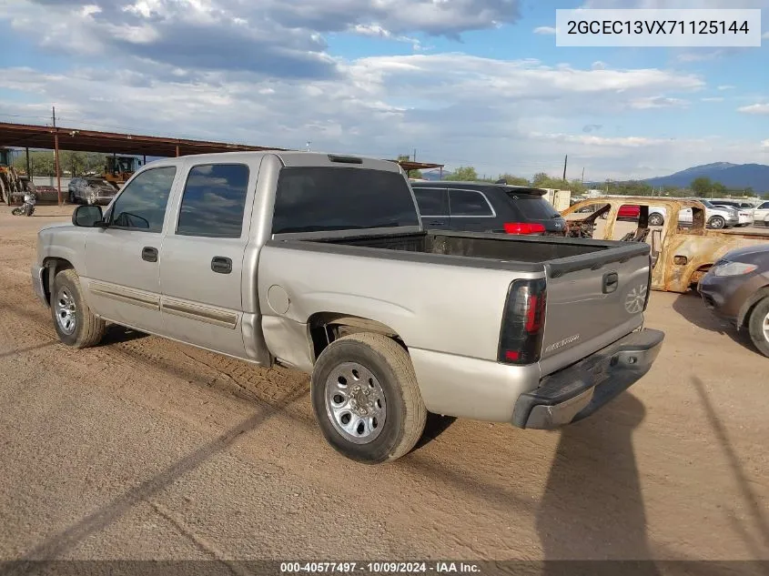 2007 Chevrolet Silverado 1500 Classic Ls VIN: 2GCEC13VX71125144 Lot: 40577497