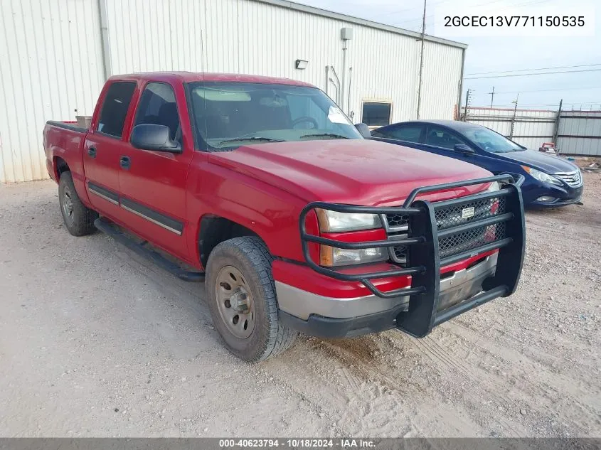 2007 Chevrolet Silverado 1500 Classic Ls VIN: 2GCEC13V771150535 Lot: 40623794