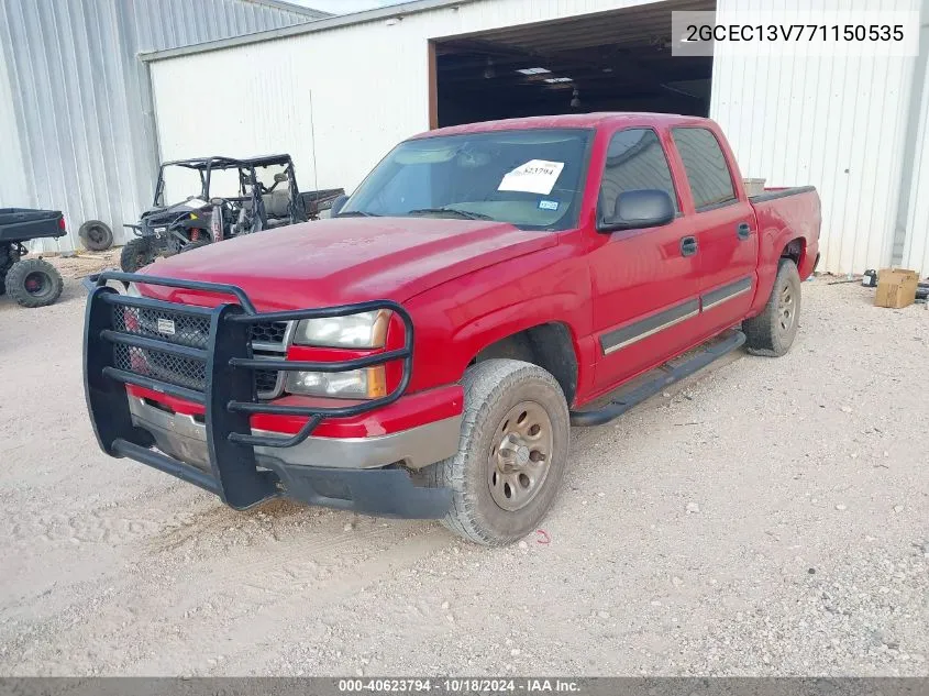 2007 Chevrolet Silverado 1500 Classic Ls VIN: 2GCEC13V771150535 Lot: 40623794