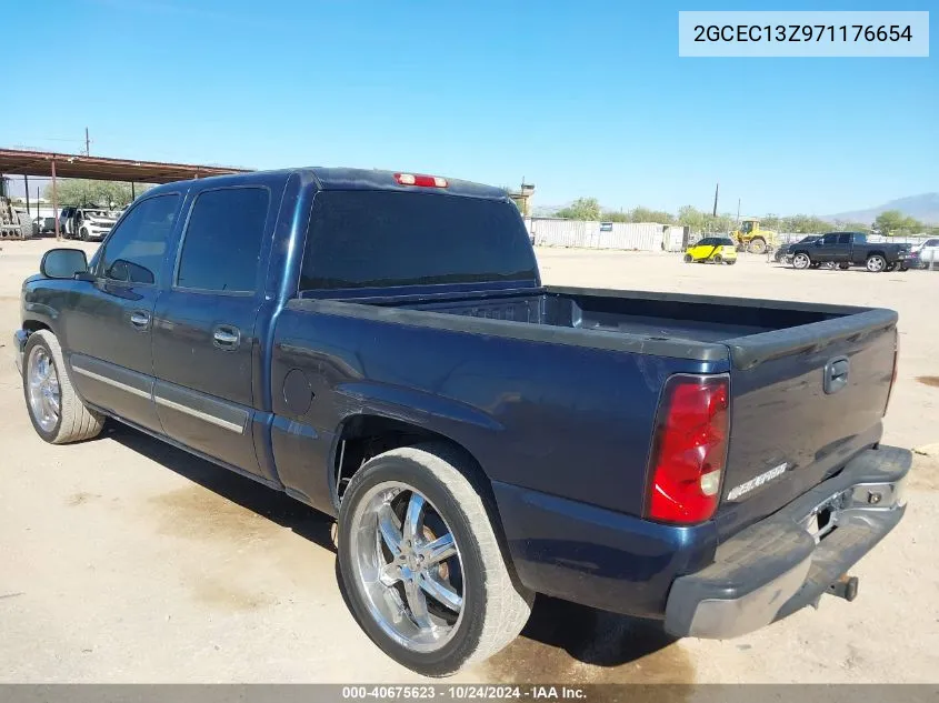 2007 Chevrolet Silverado 1500 Classic Lt1 VIN: 2GCEC13Z971176654 Lot: 40675623