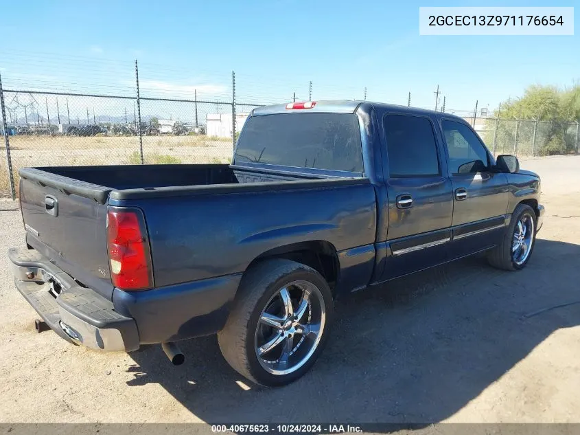 2007 Chevrolet Silverado 1500 Classic Lt1 VIN: 2GCEC13Z971176654 Lot: 40675623