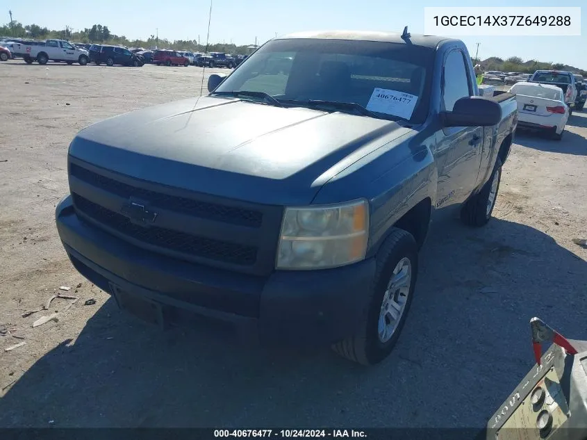 2007 Chevrolet Silverado 1500 Work Truck VIN: 1GCEC14X37Z649288 Lot: 40676477