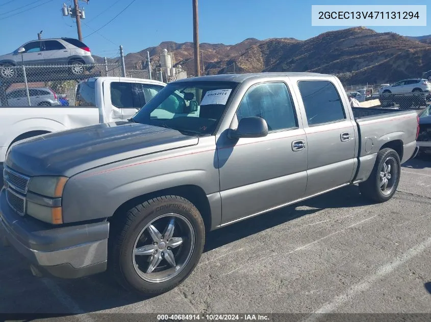 2007 Chevrolet Silverado 1500 Classic Ls VIN: 2GCEC13V471131294 Lot: 40684914