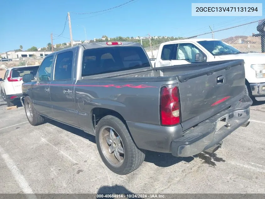 2007 Chevrolet Silverado 1500 Classic Ls VIN: 2GCEC13V471131294 Lot: 40684914