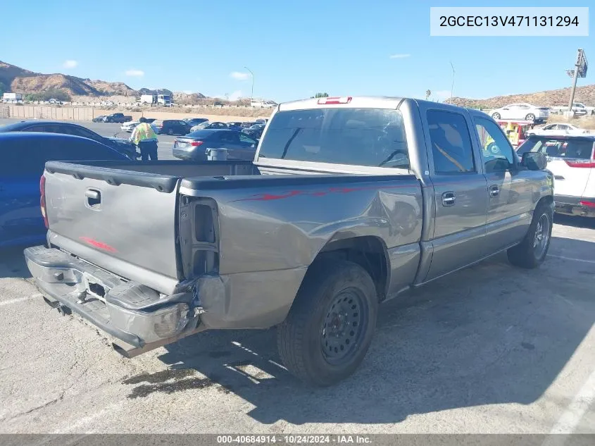 2007 Chevrolet Silverado 1500 Classic Ls VIN: 2GCEC13V471131294 Lot: 40684914