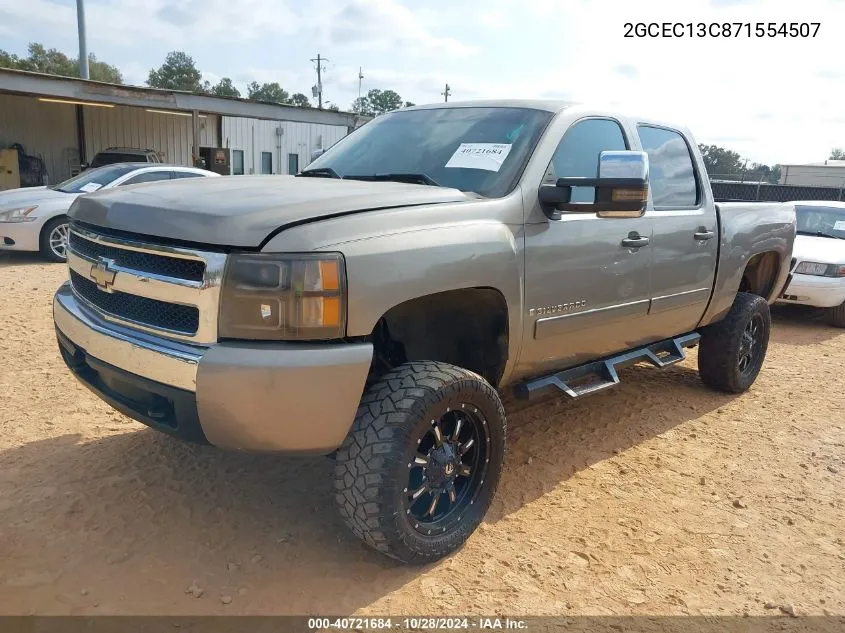 2007 Chevrolet Silverado 1500 Lt1 VIN: 2GCEC13C871554507 Lot: 40721684