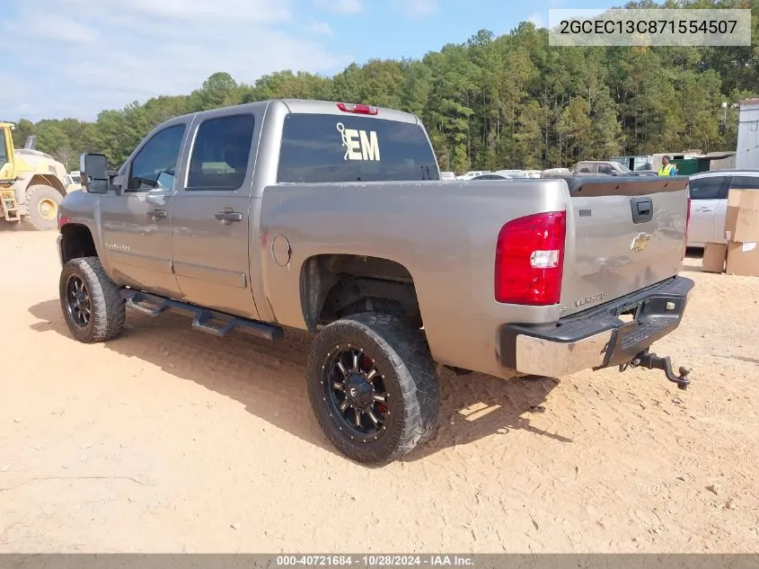 2007 Chevrolet Silverado 1500 Lt1 VIN: 2GCEC13C871554507 Lot: 40721684