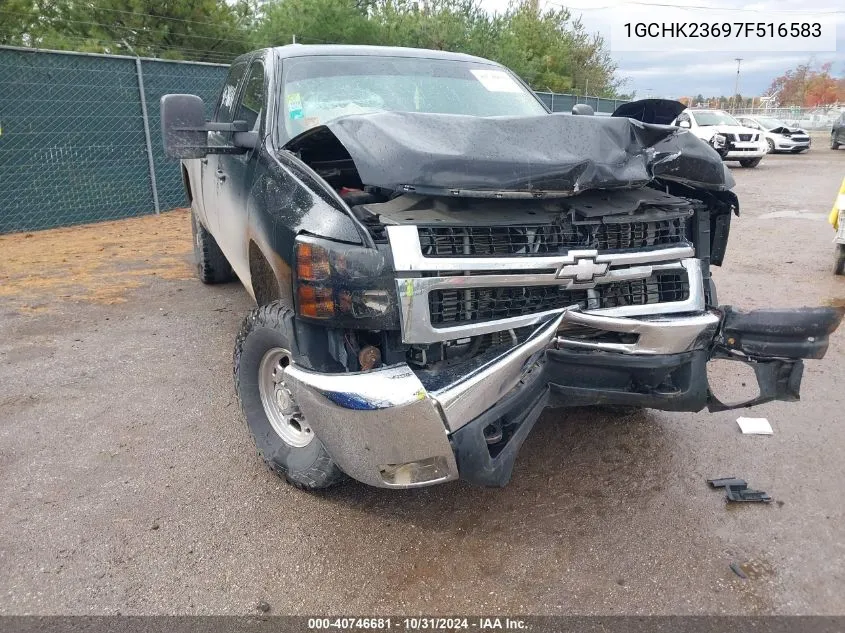 2007 Chevrolet Silverado 2500Hd Lt1 VIN: 1GCHK23697F516583 Lot: 40746681