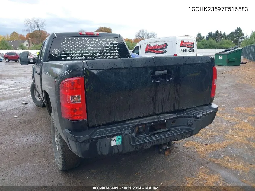 1GCHK23697F516583 2007 Chevrolet Silverado 2500Hd Lt1