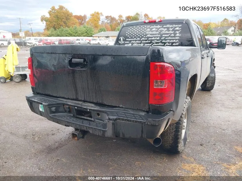 1GCHK23697F516583 2007 Chevrolet Silverado 2500Hd Lt1