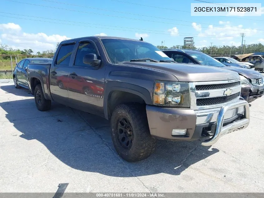 2007 Chevrolet Silverado 1500 Lt1 VIN: 2GCEK13M171523871 Lot: 40751681