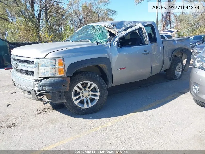 2007 Chevrolet Silverado 1500 Ltz VIN: 2GCFK19Y771644273 Lot: 40755514