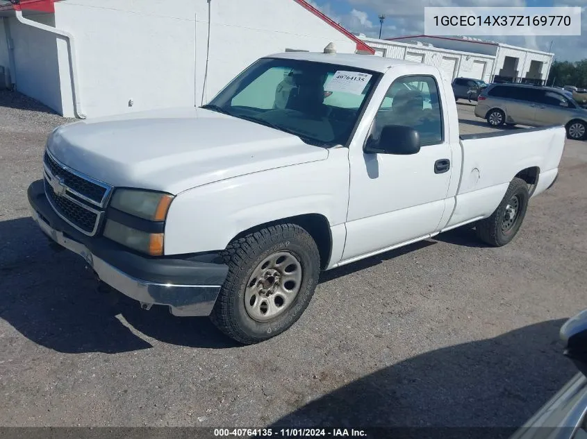 2007 Chevrolet Silverado 1500 Classic Work Truck VIN: 1GCEC14X37Z169770 Lot: 40764135