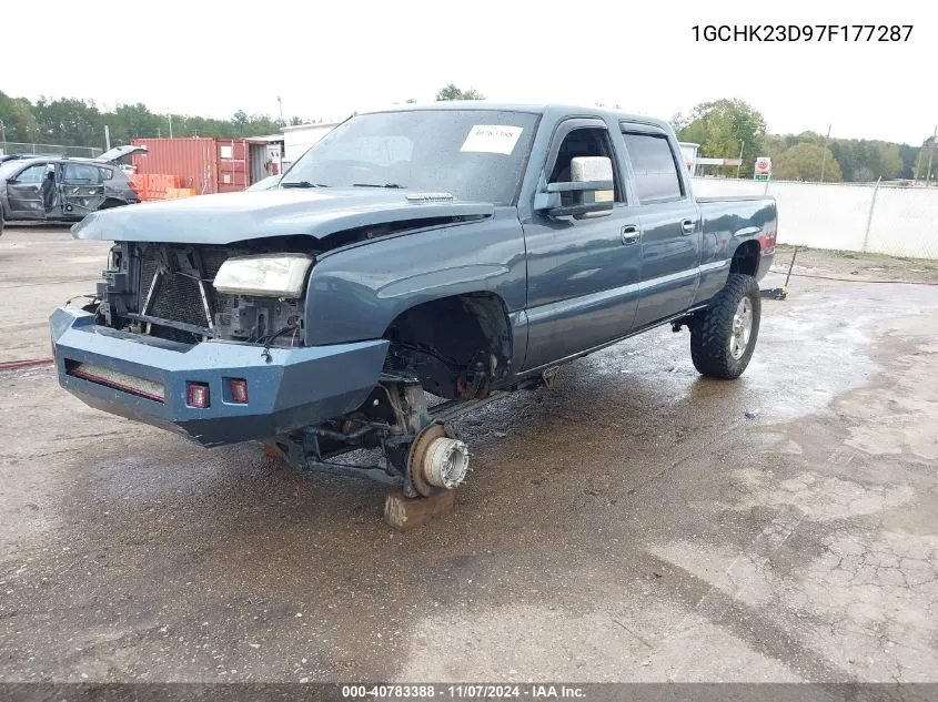 1GCHK23D97F177287 2007 Chevrolet Silverado 2500Hd Classic Lt1