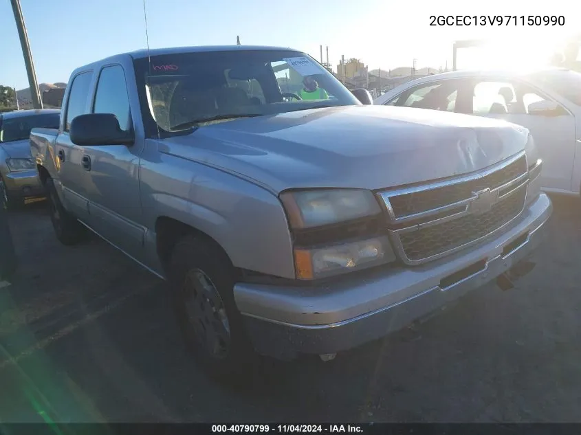 2007 Chevrolet Silverado 1500 Classic Ls VIN: 2GCEC13V971150990 Lot: 40790799